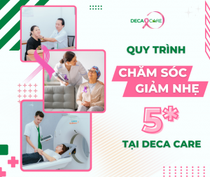 QUY TRÌNH CHĂM  SÓC GIẢM NHẸ 5* TẠI DECA CARE