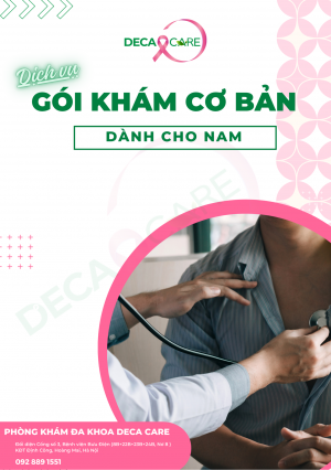 GÓI KHÁM TỔNG QUÁT CƠ BẢN CHO NAM GIỚI