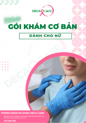 GÓI KHÁM SỨC KHỎE TỔNG QUÁT CƠ BẢN CHO NỮ GIỚI